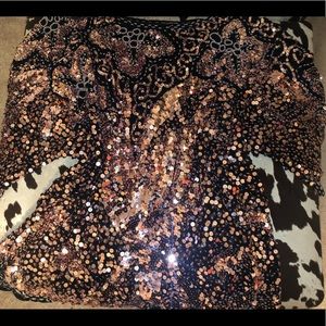 Pink Sequin blouse